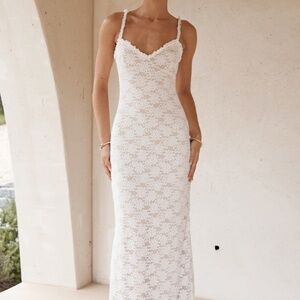 Runaway the Label SARTA MAXI DRESS - WHITE